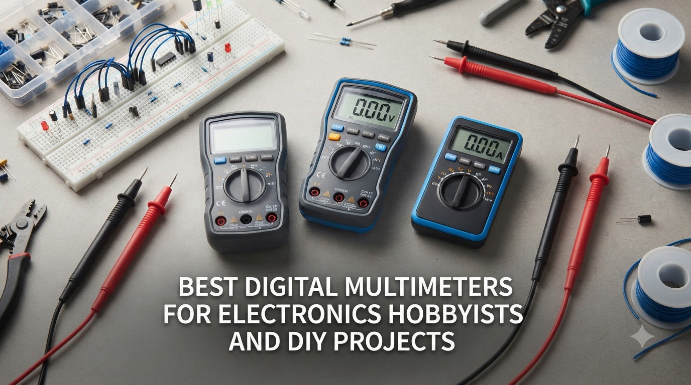 best digital multimeters for electronics hobbyists and diy projects