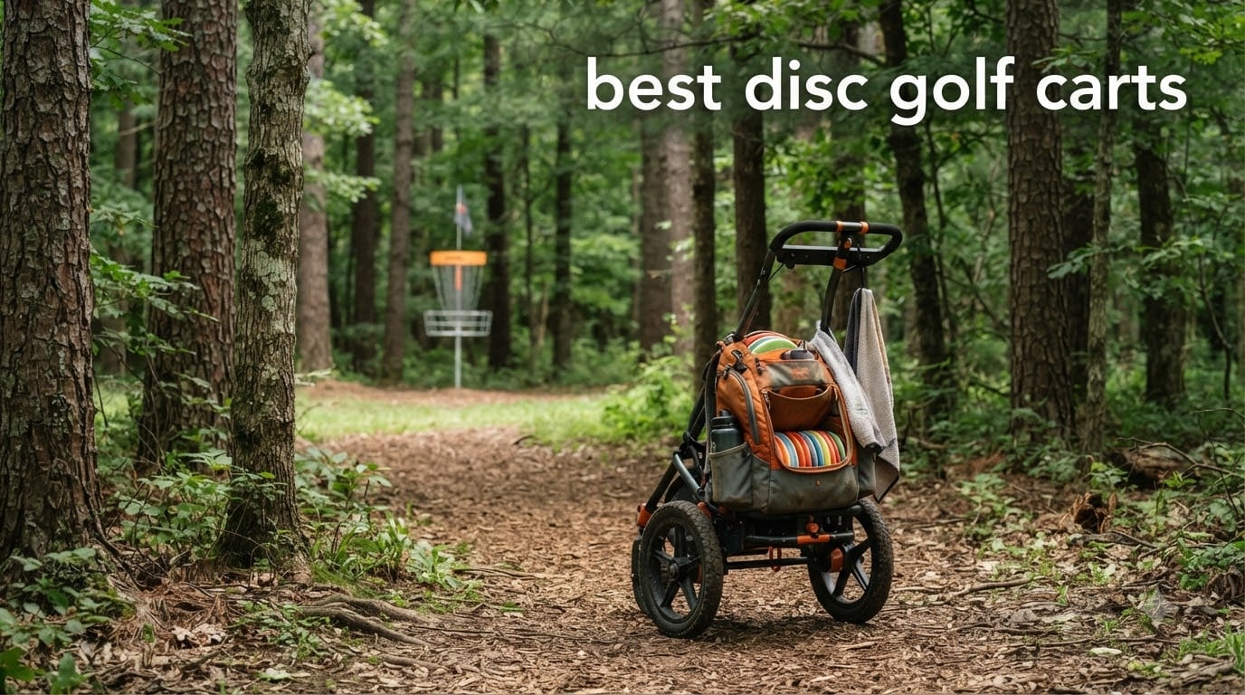 best disc golf carts
