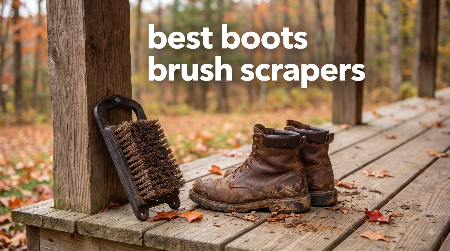 best boots brush scrapers