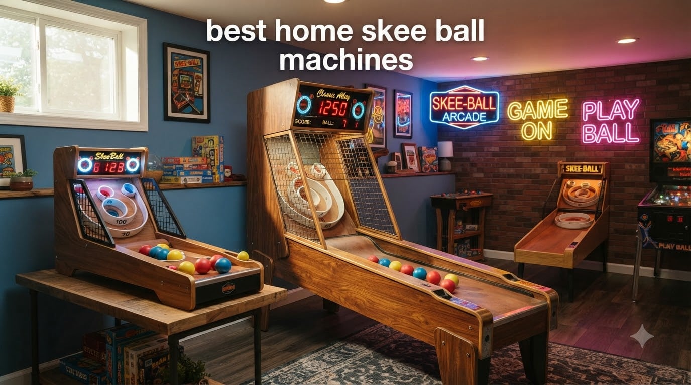 best home skee ball machines