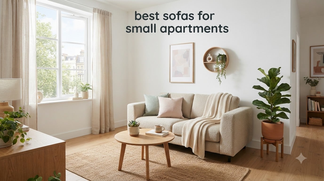best sofas for small apartments
