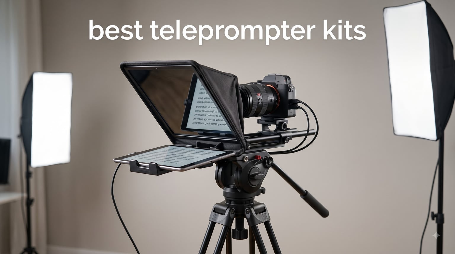 best teleprompter kits