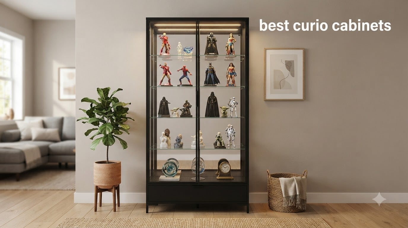 best curio cabinets