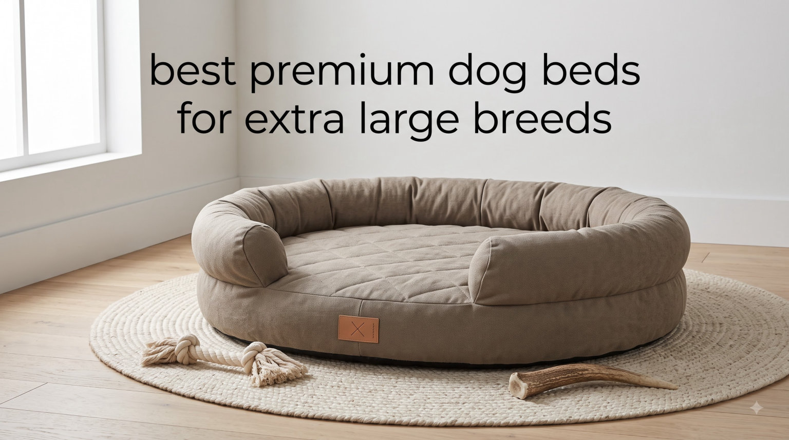 best premium dog beds for extra large breeds