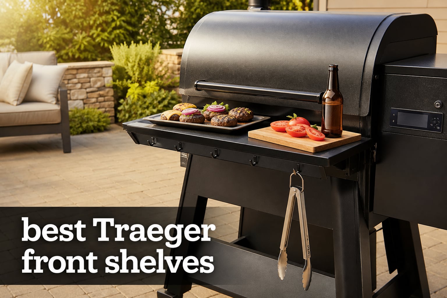 best Traeger front shelves