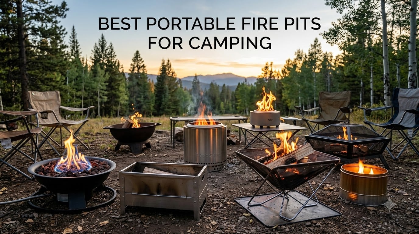 best portable fire pits for camping