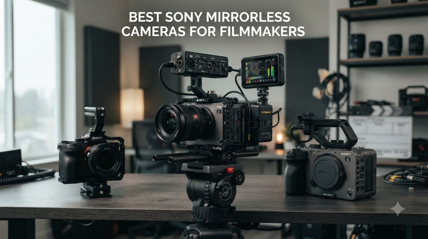 best sony mirrorless cameras for filmmakers