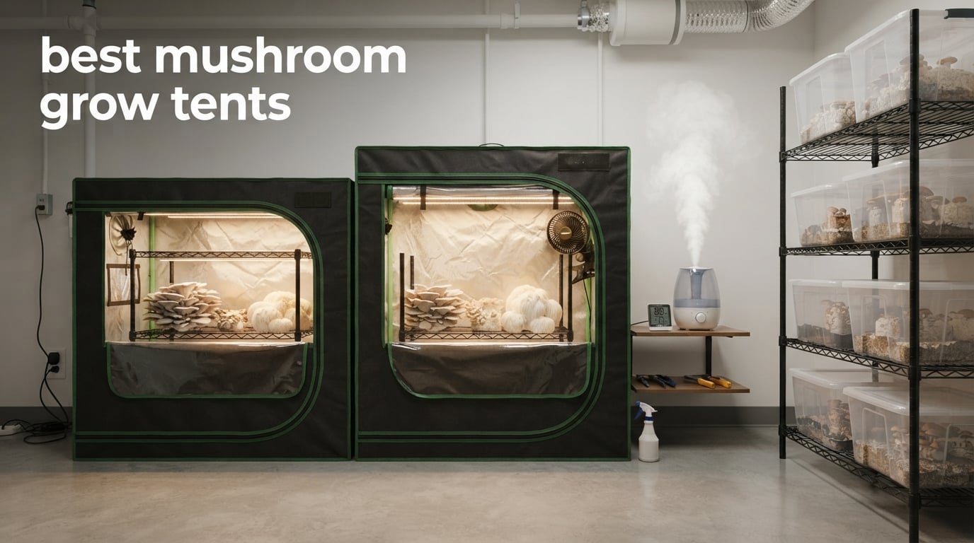 best mushroom grow tents