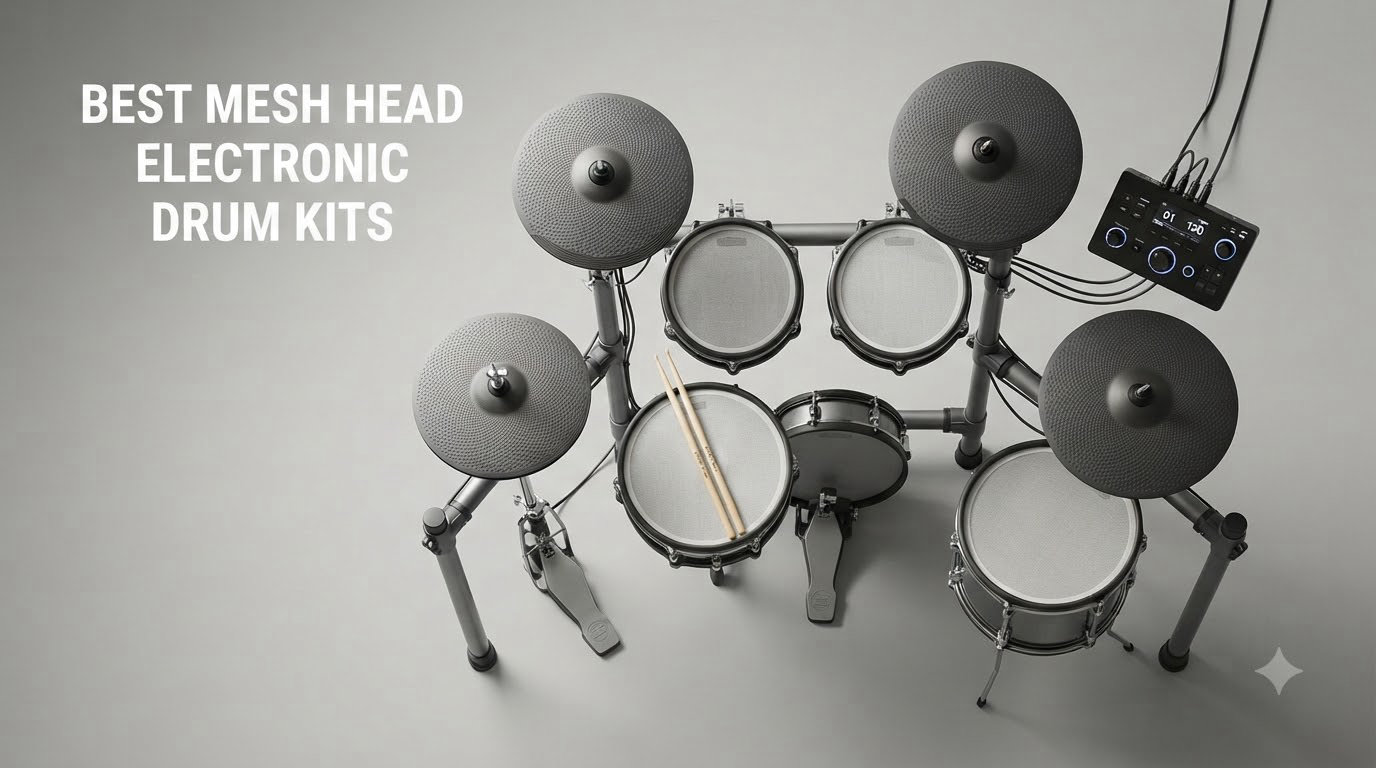 best mesh head electronic drum kits