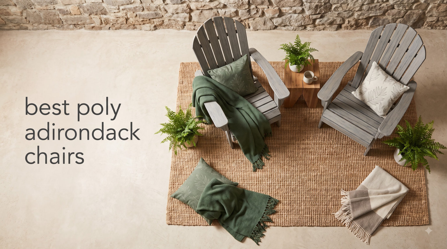 best poly adirondack chairs