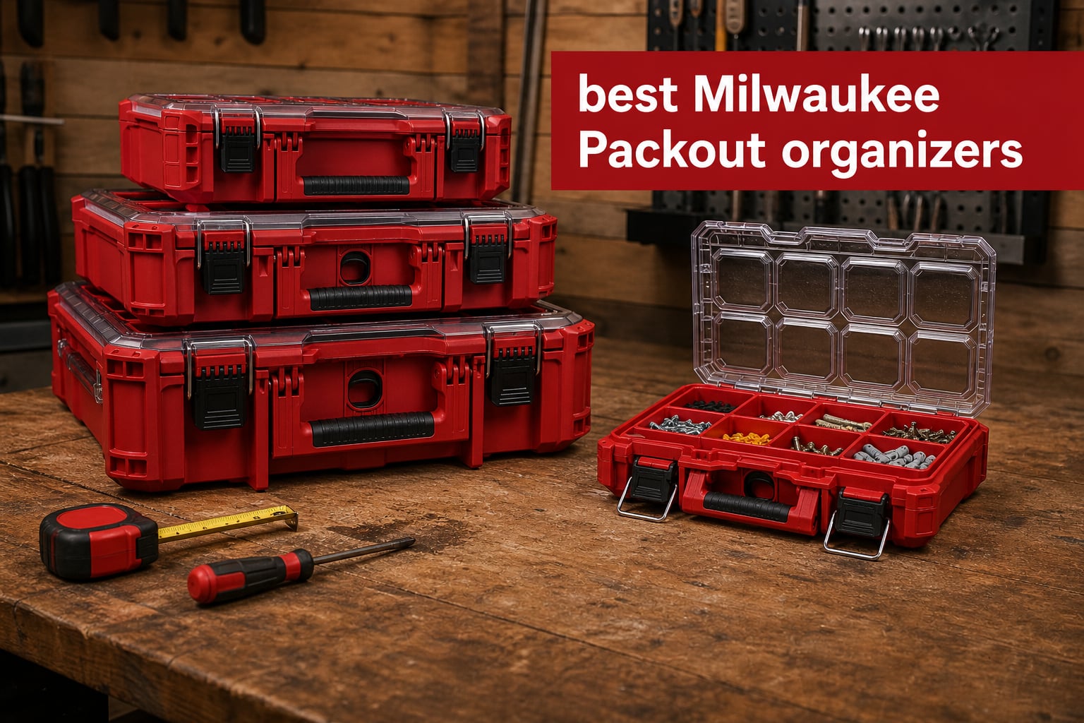 best Milwaukee Packout organizers