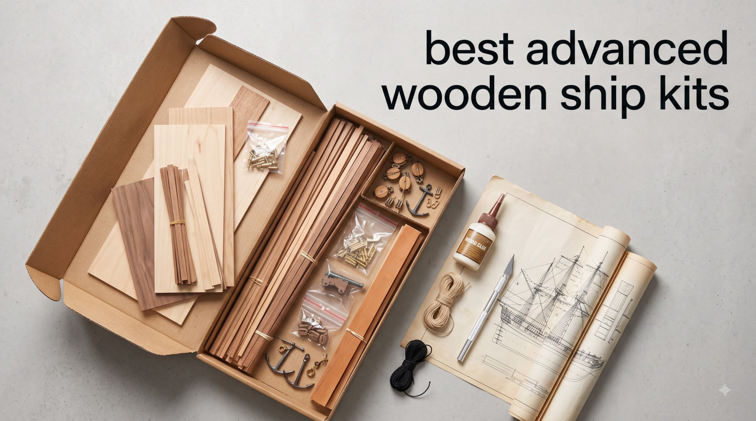 best advanced wooden ship kits