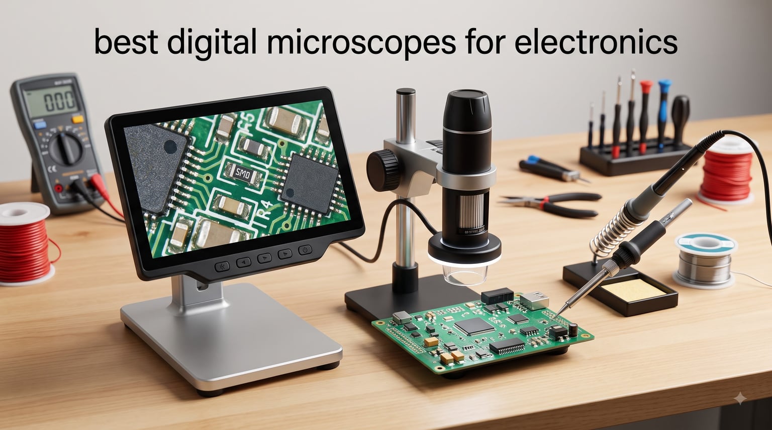 best digital microscopes for electronics