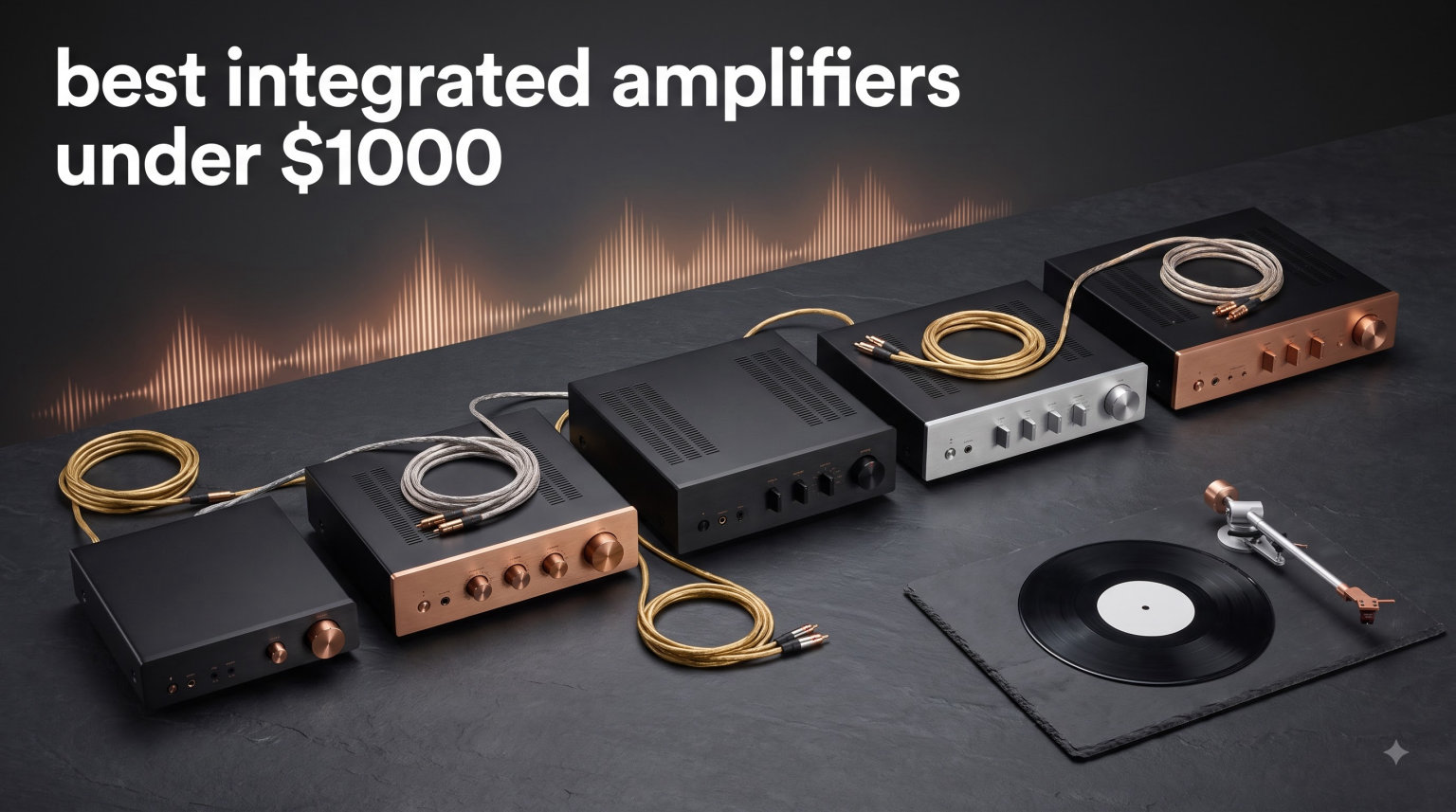 best integrated amplifiers under $1000