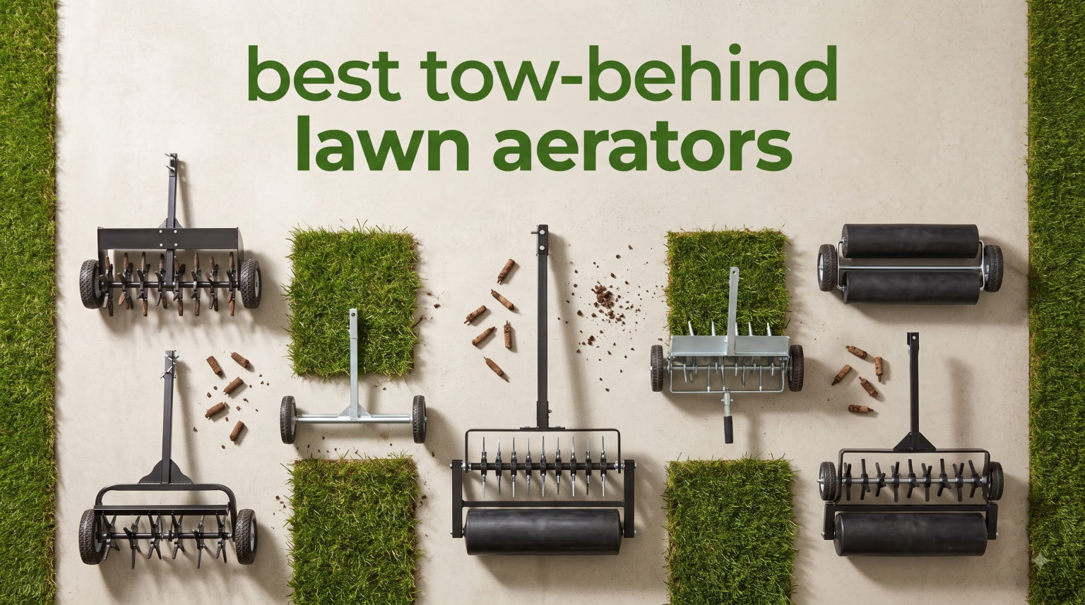 best tow-behind lawn aerators
