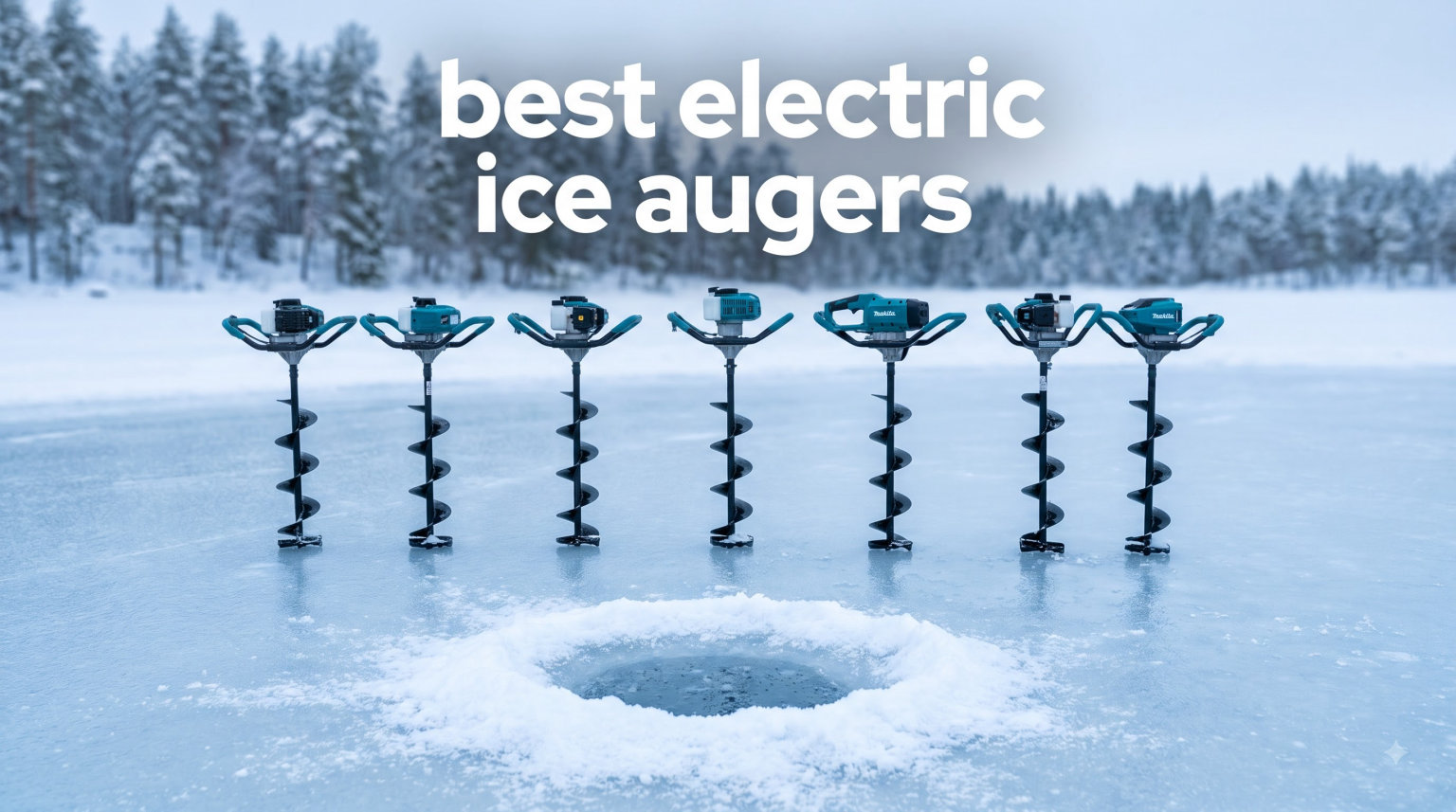 best electric ice augers