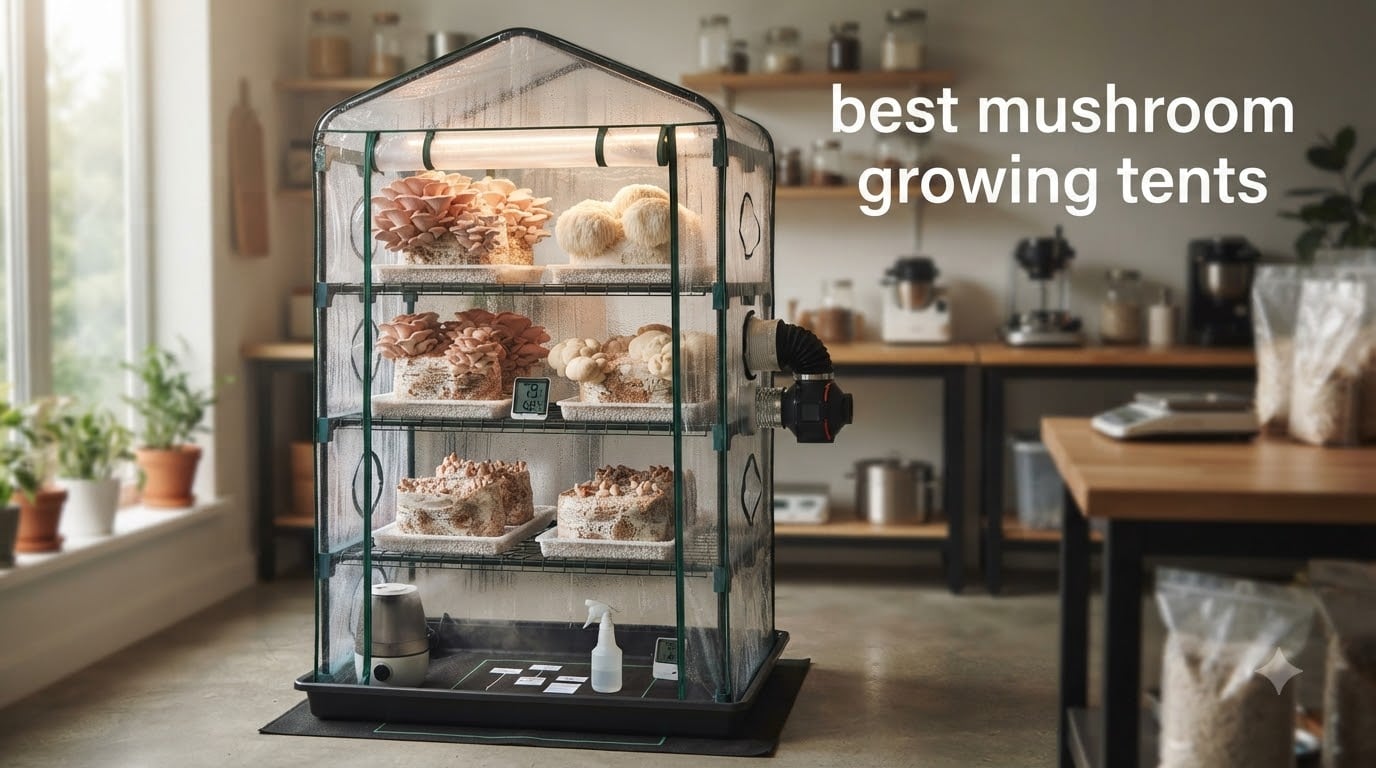 best mushroom growing tents