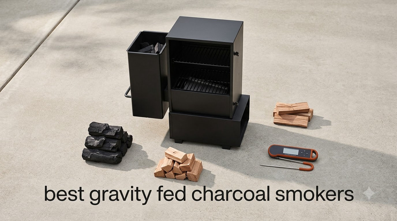 best gravity fed charcoal smokers