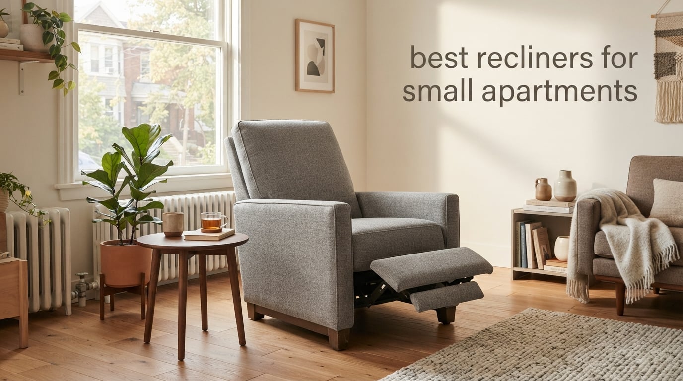 best recliners for small apartments