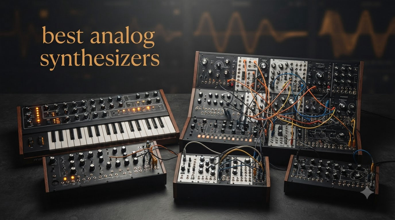 best analog synthesizers