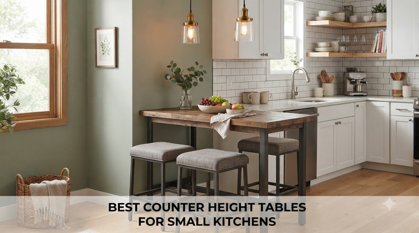 best counter height tables for small kitchens