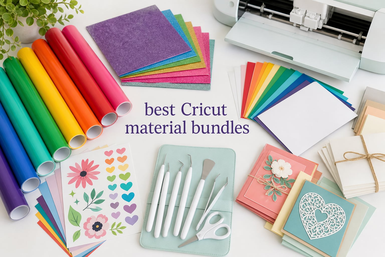 best Cricut material bundles