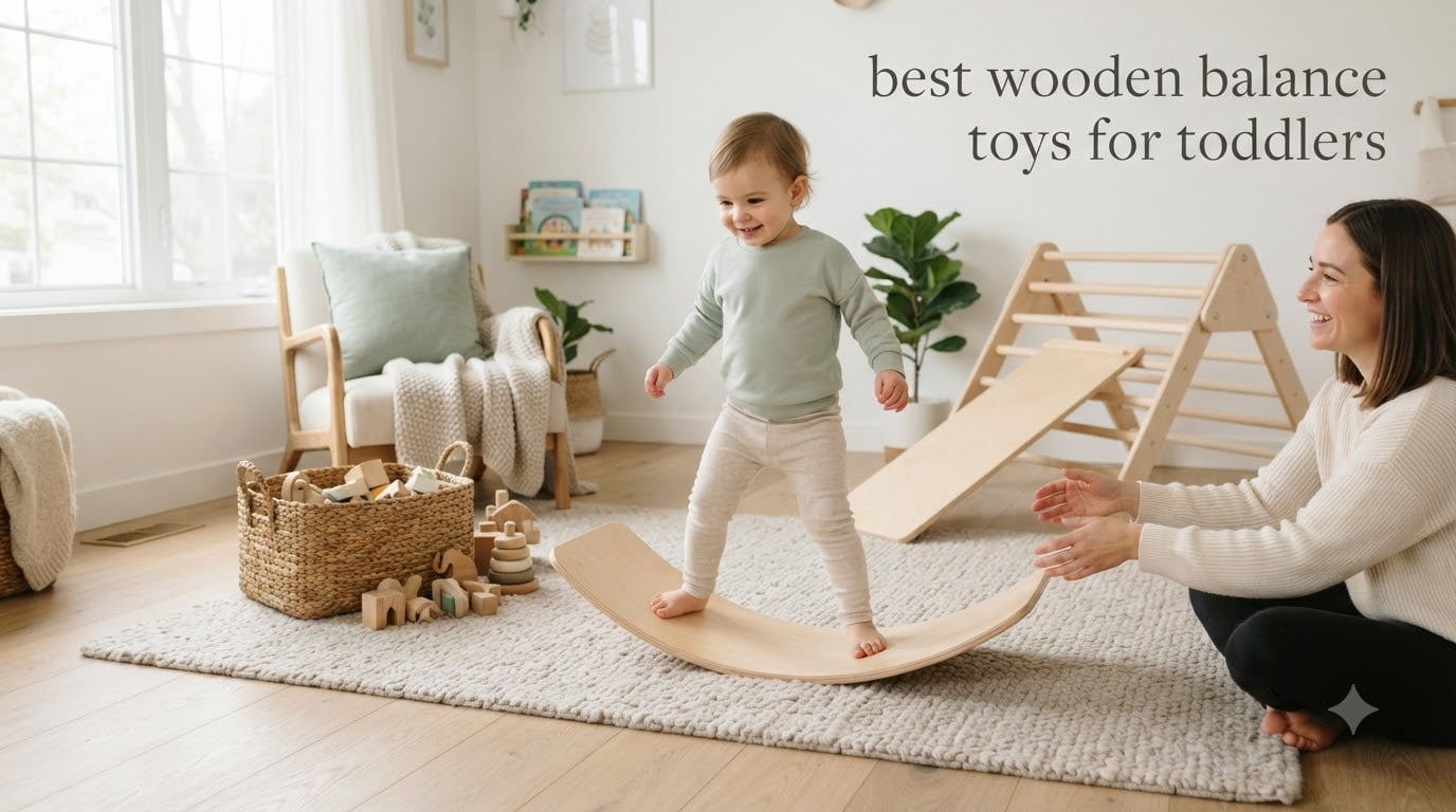 best wooden balance toys for toddlers