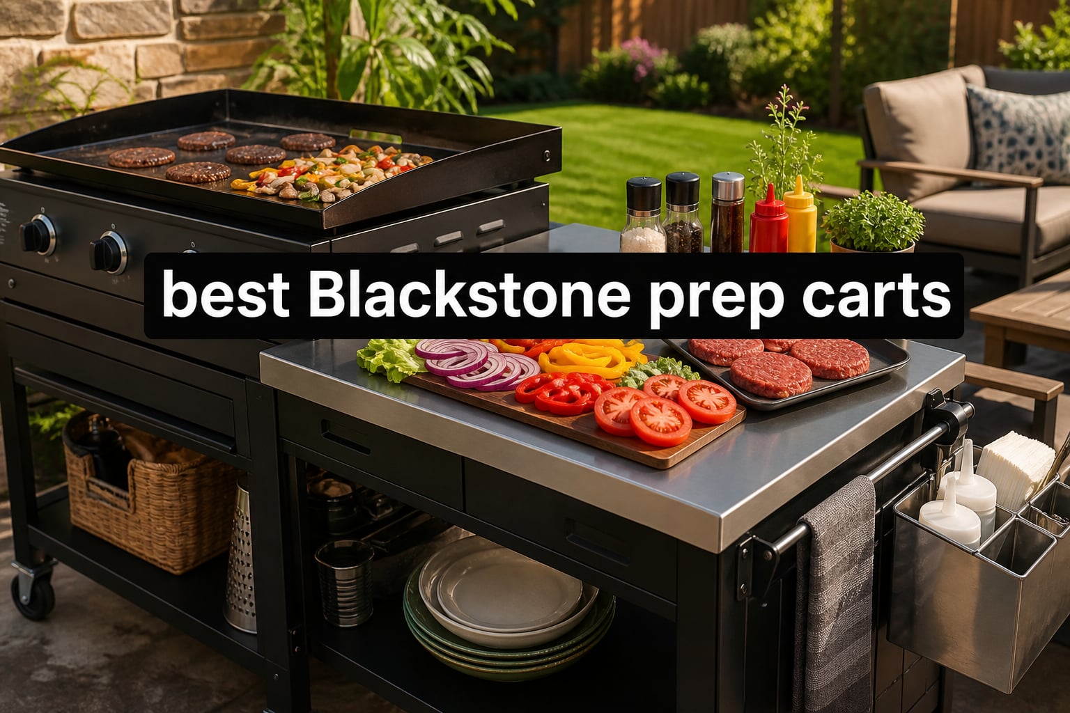 best Blackstone prep carts