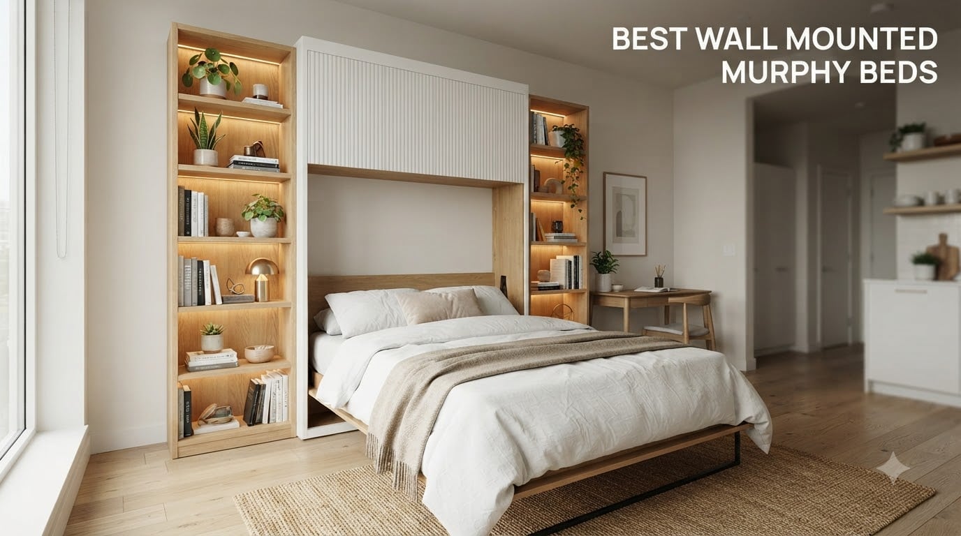best wall mounted murphy beds