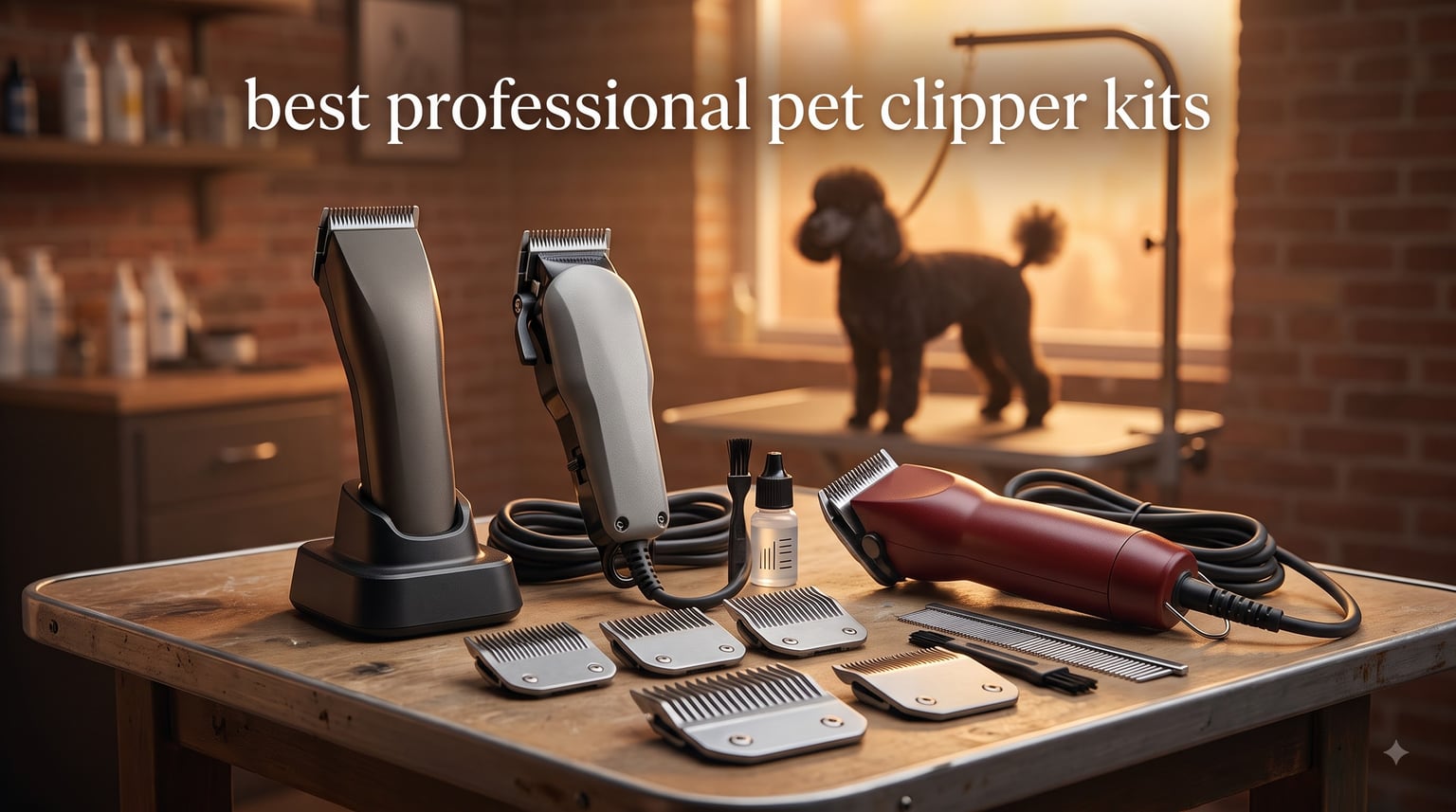 best professional pet clipper kits