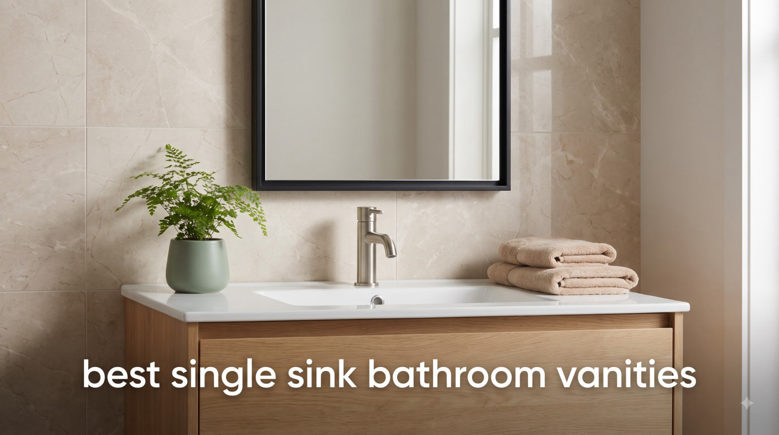 best single sink bathroom vanities