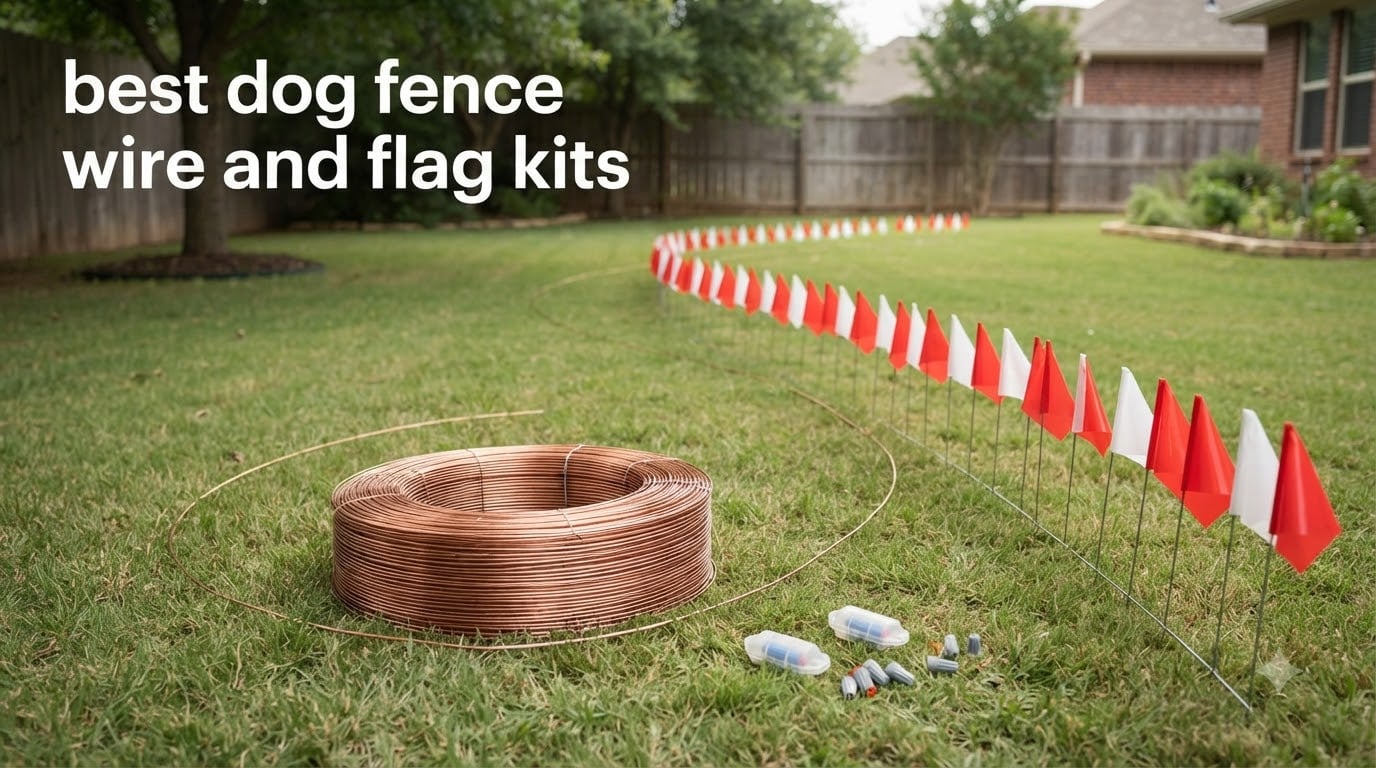 best dog fence wire and flag kits