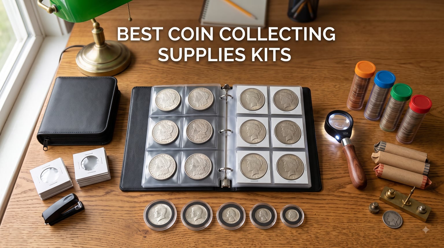 best coin collecting supplies kits