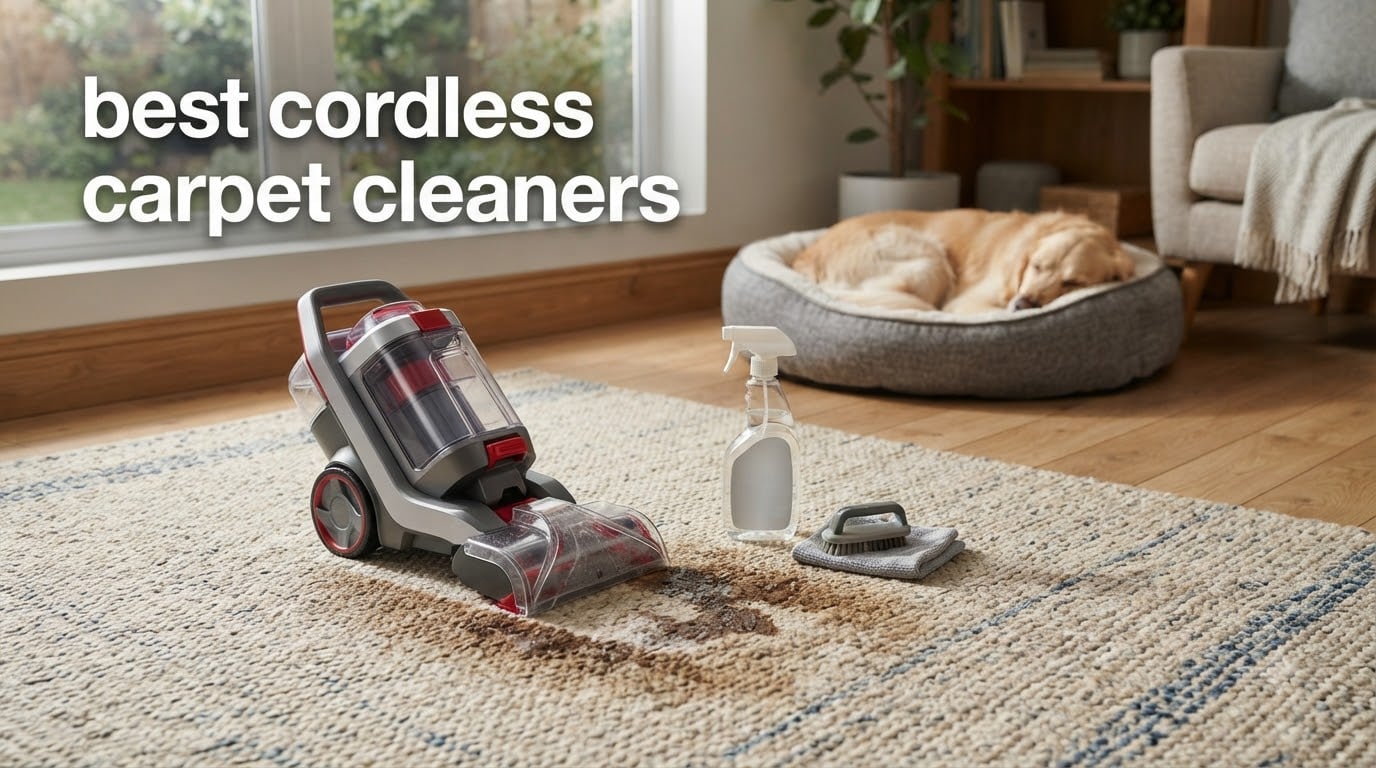 best cordless carpet cleaners