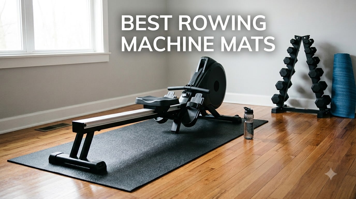 best rowing machine mats