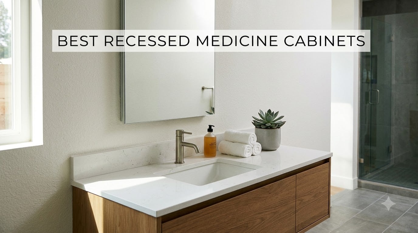 best recessed medicine cabinets