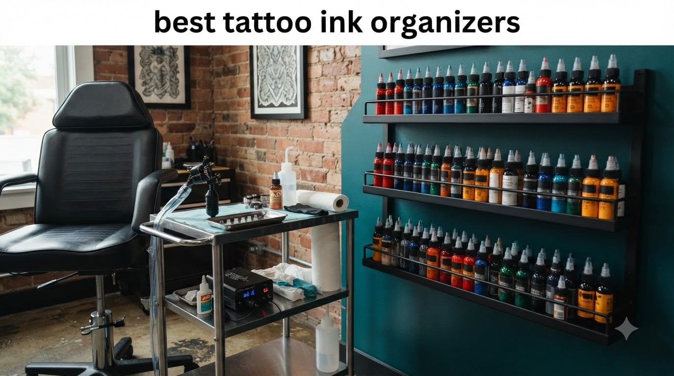 best tattoo ink organizers
