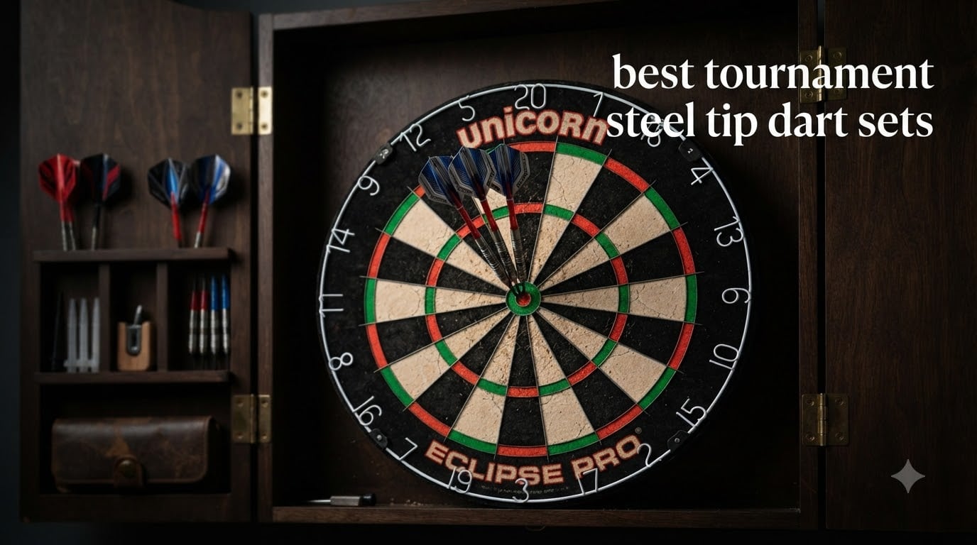best tournament steel tip dart sets