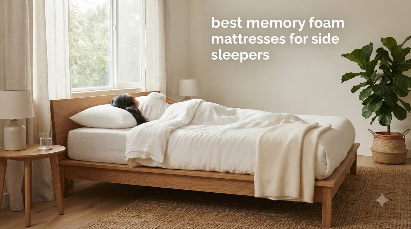 best memory foam mattresses for side sleepers