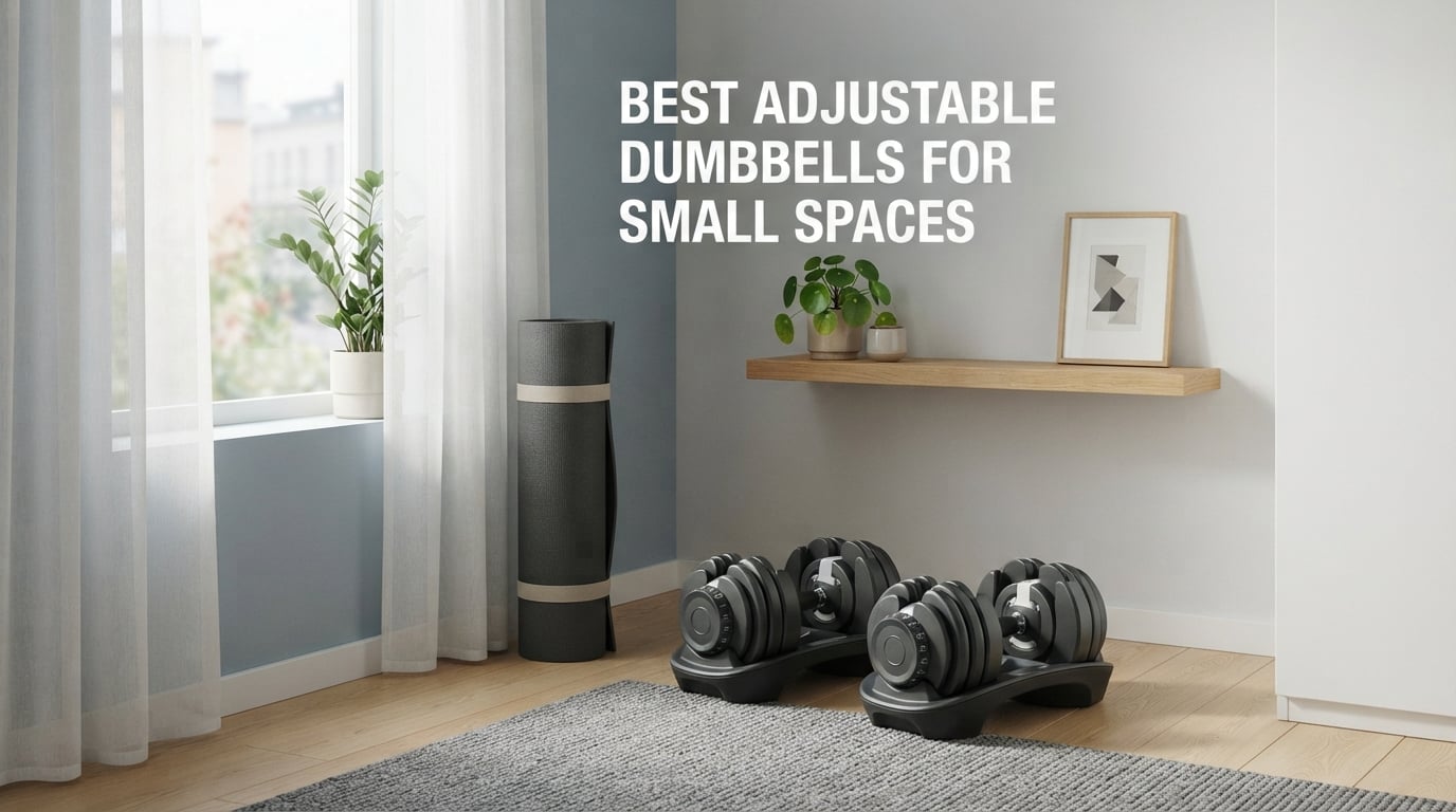 best adjustable dumbbells for small spaces