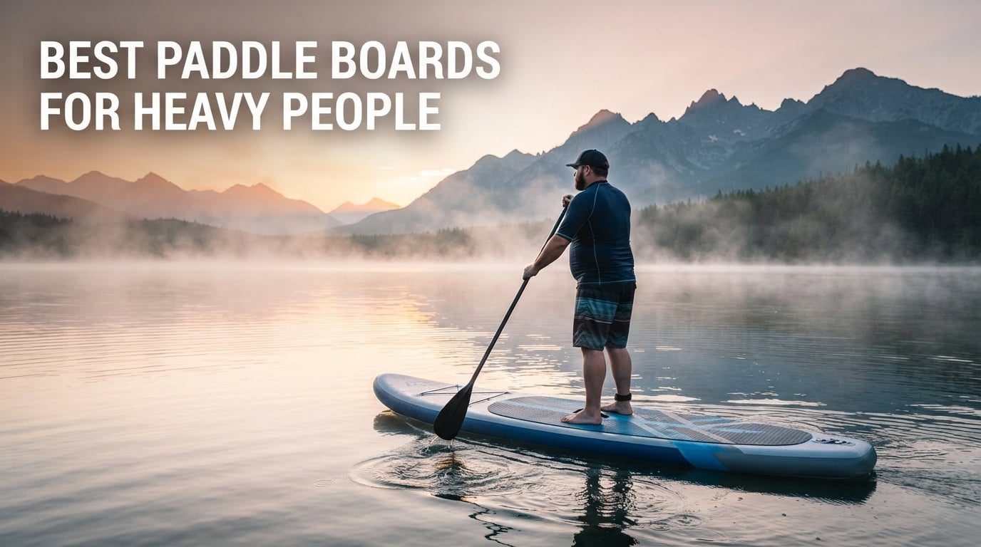 best paddle boards for heavy people
