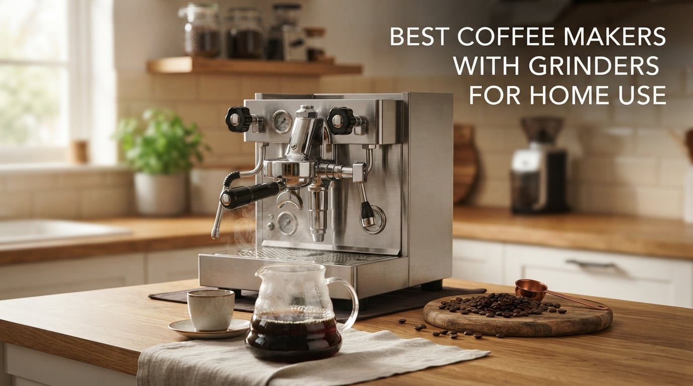 best coffee makers with grinders for home use
