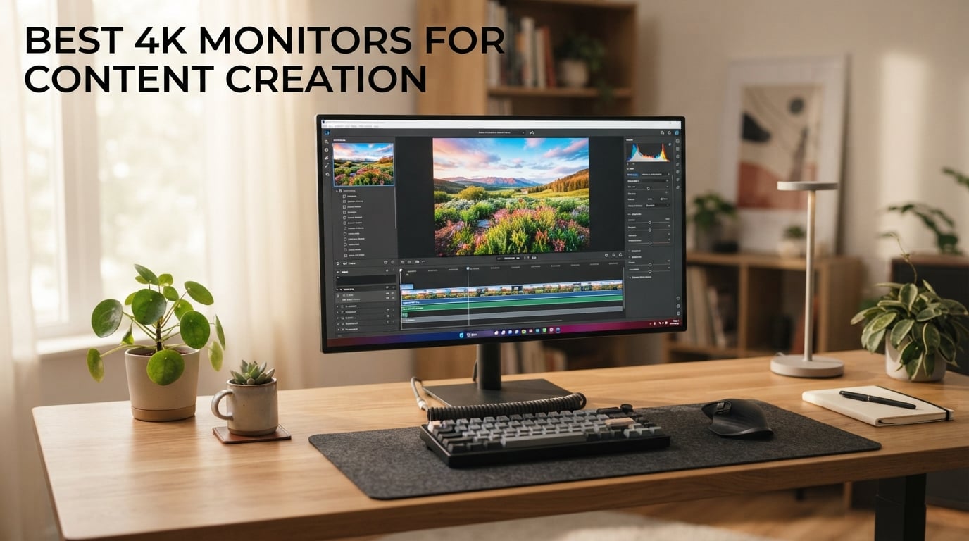 best 4k monitors for content creation