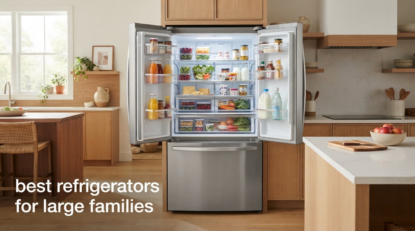 best refrigerators for large families