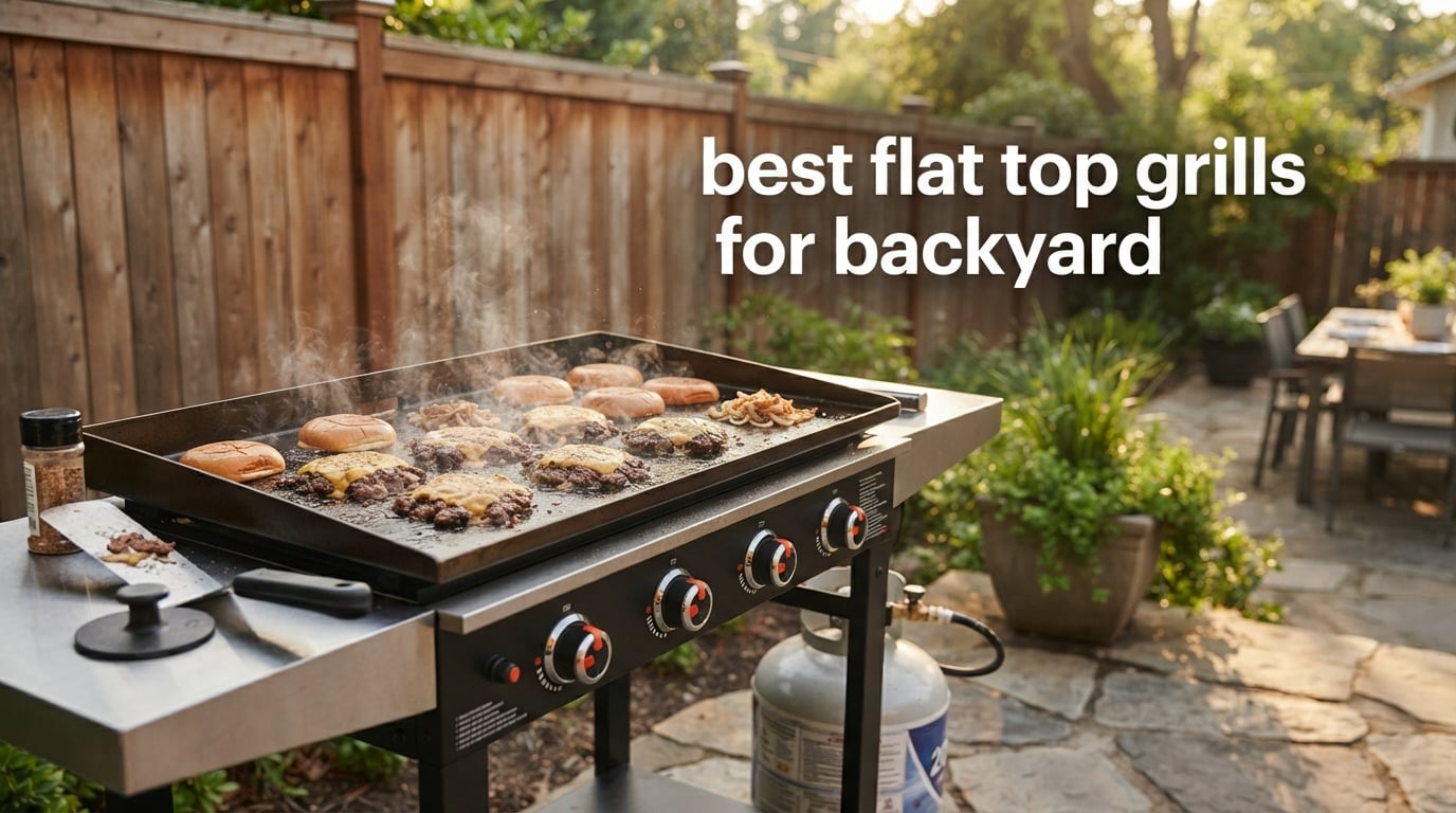 best flat top grills for backyard