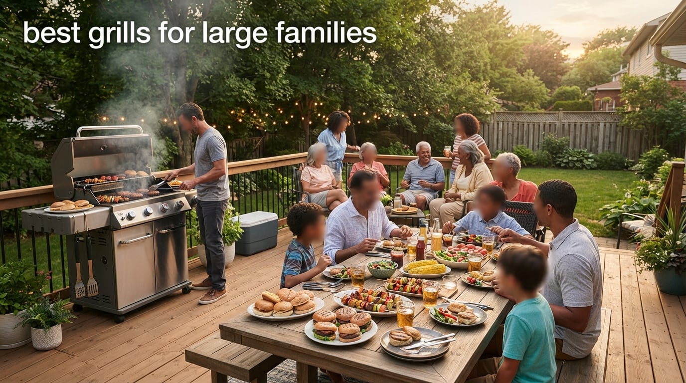 best grills for large families