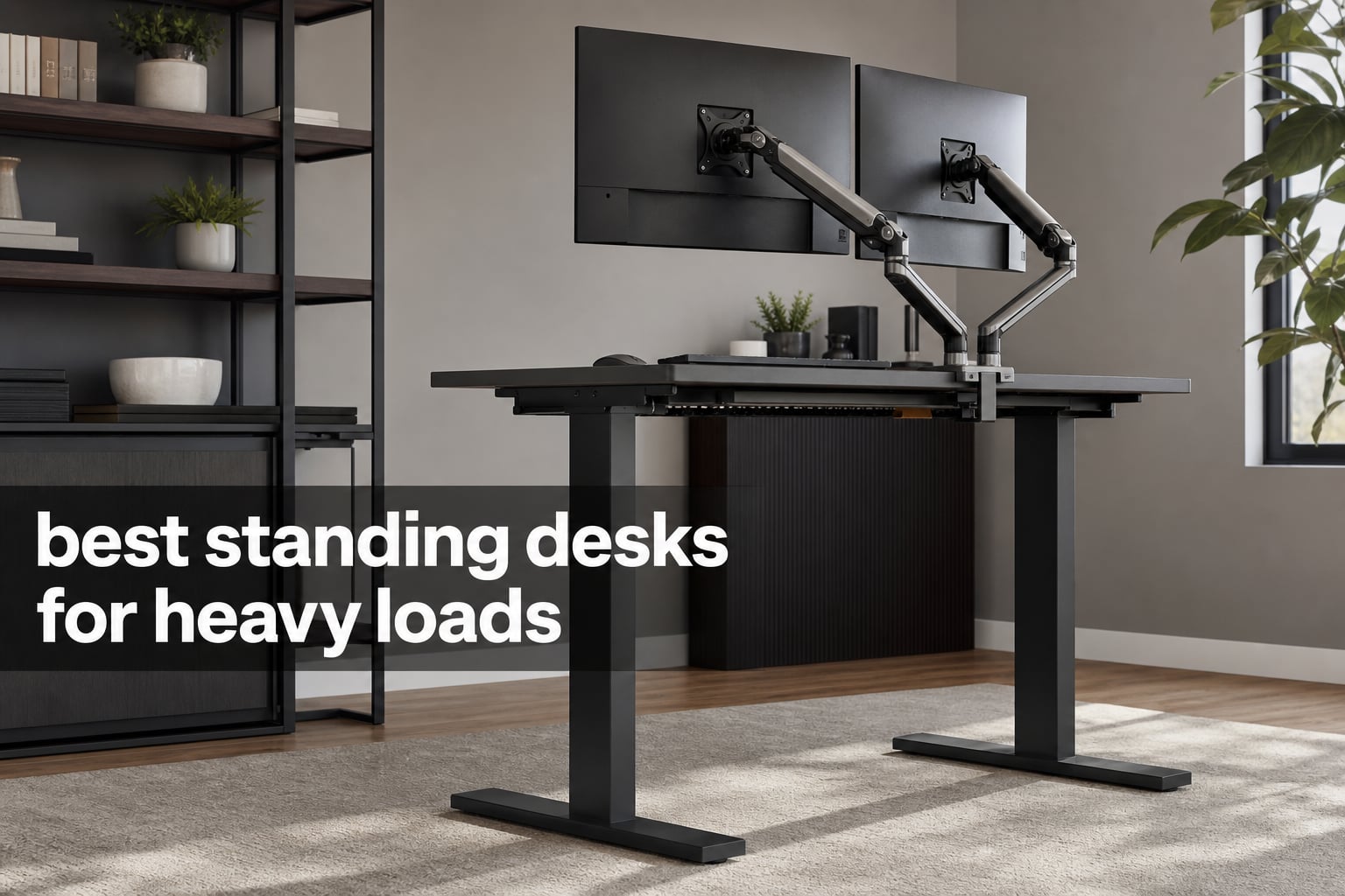 best standing desks for heavy loads