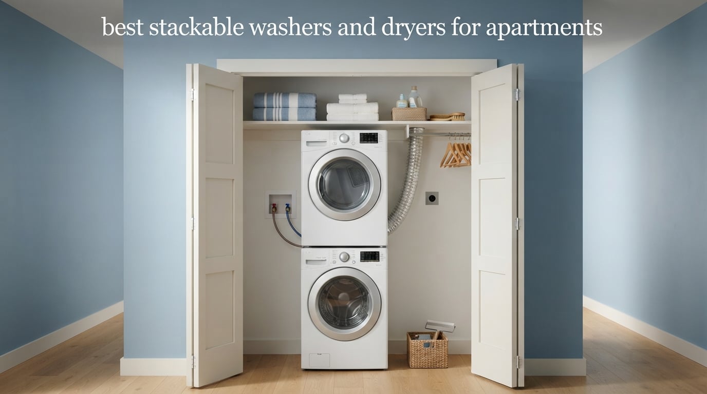 best stackable washers and dryers for apartments