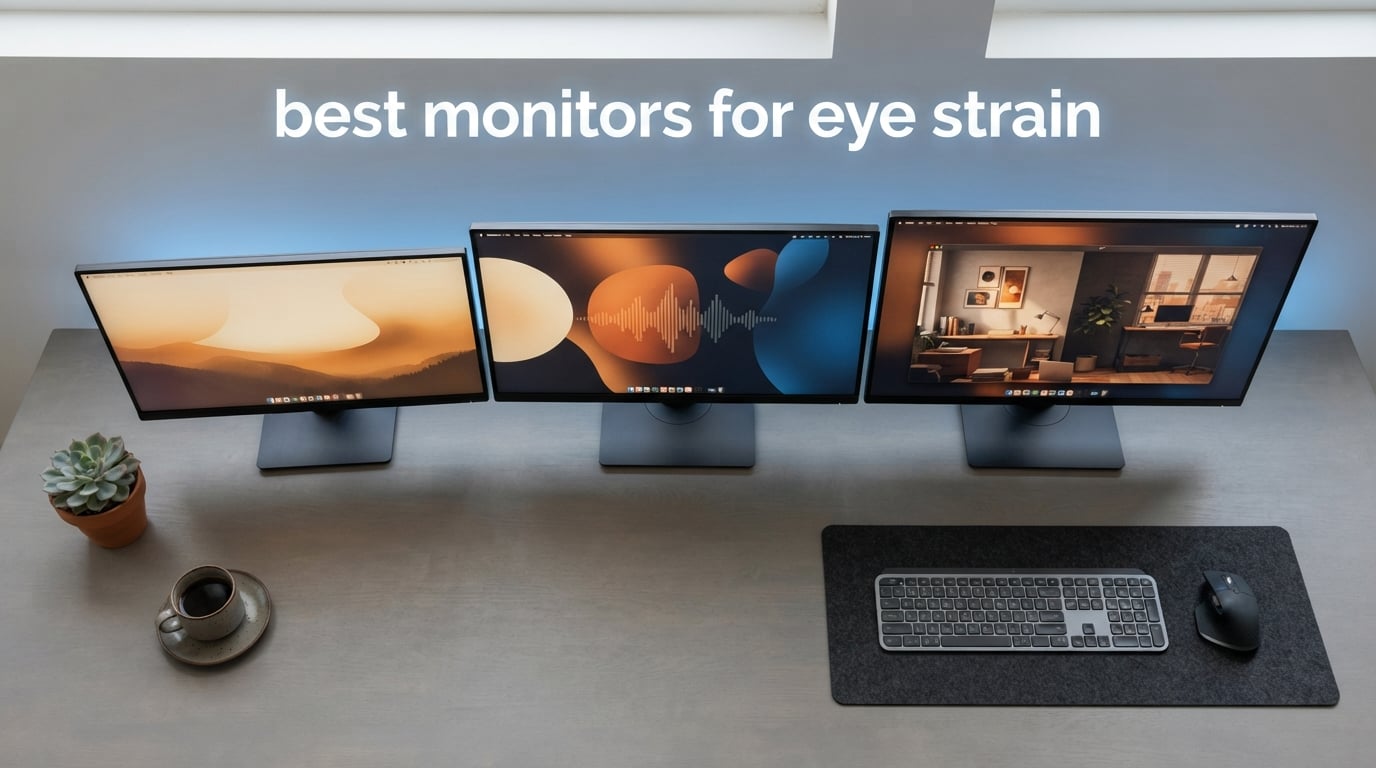 best monitors for eye strain