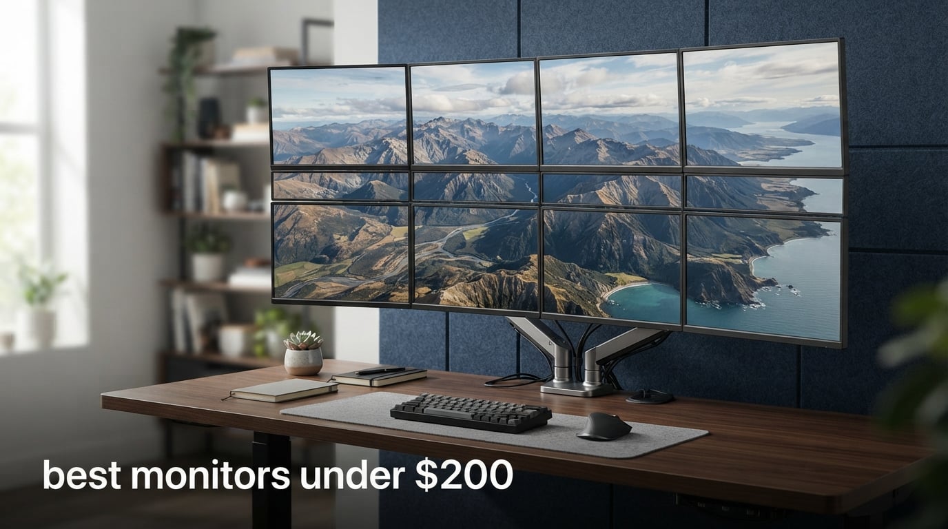 best monitors under $200
